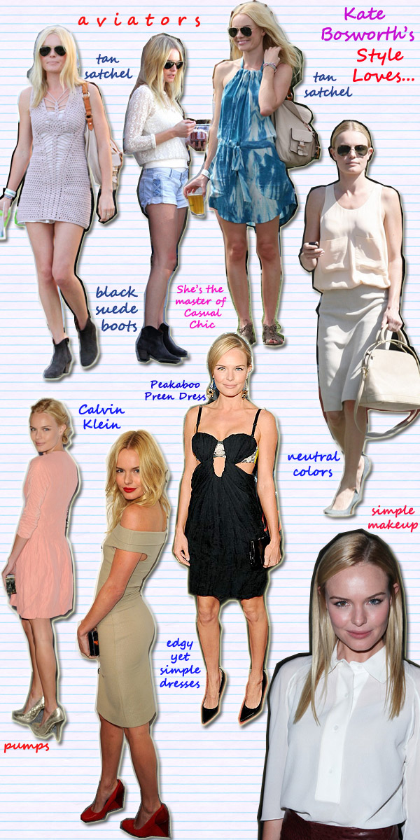 kate bosworth style. Kate Bosworth#39;s Style Loves